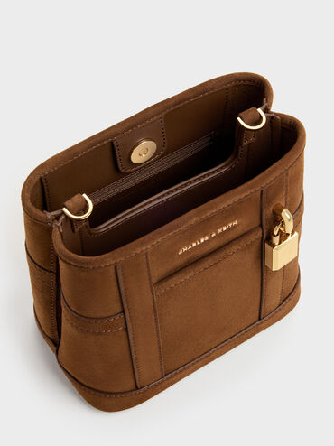 Tas Bucket Scottie, Pecan Brown, hi-res