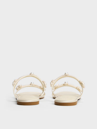 Sandal Slide Knot-Pearl Orinda, Butter, hi-res