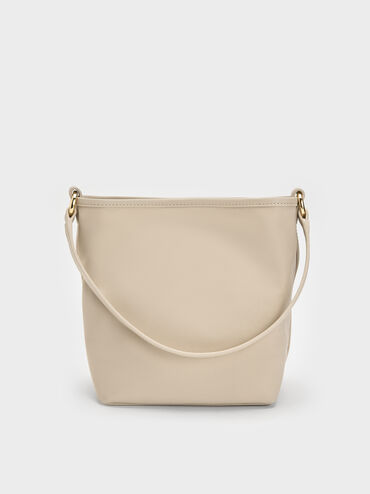 Tas Bucket Levy Nilon, Dusted Oat, hi-res