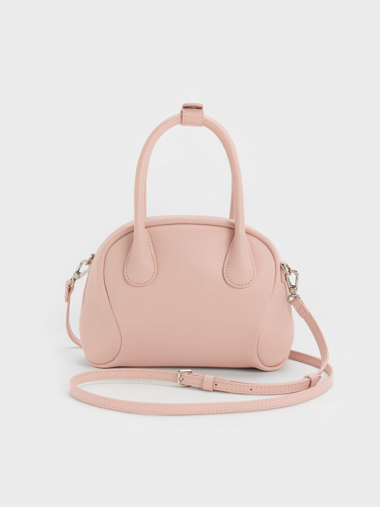 Nelly Bowling Bag, Light Pink, hi-res