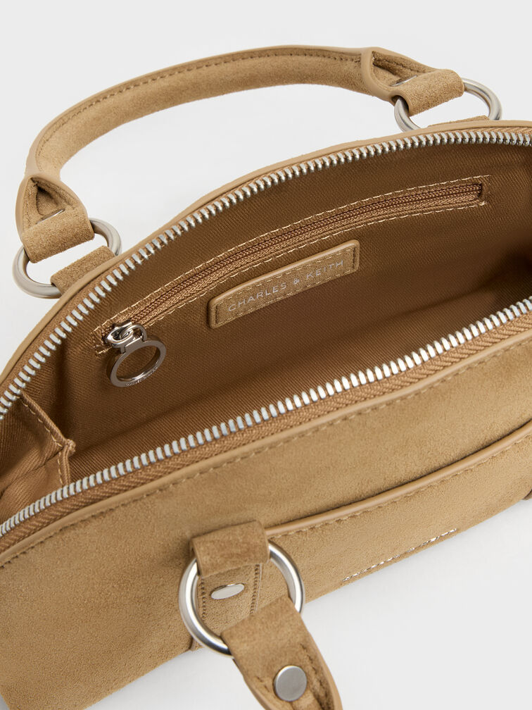 Tas Bowling Studded Tatiana, Sand, hi-res