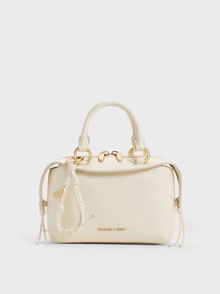 Tas Bowling Braided-Charm Haylen, Cream, hi-res