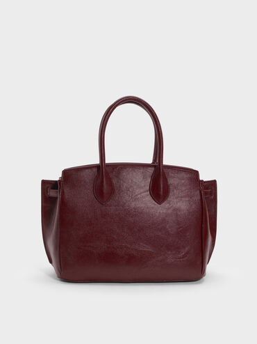 Tas Tote Ginevra, Wineberry Red, hi-res