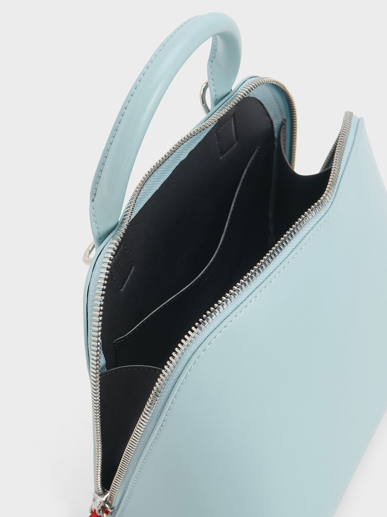 Tas Bowling Cockade, Blue, hi-res