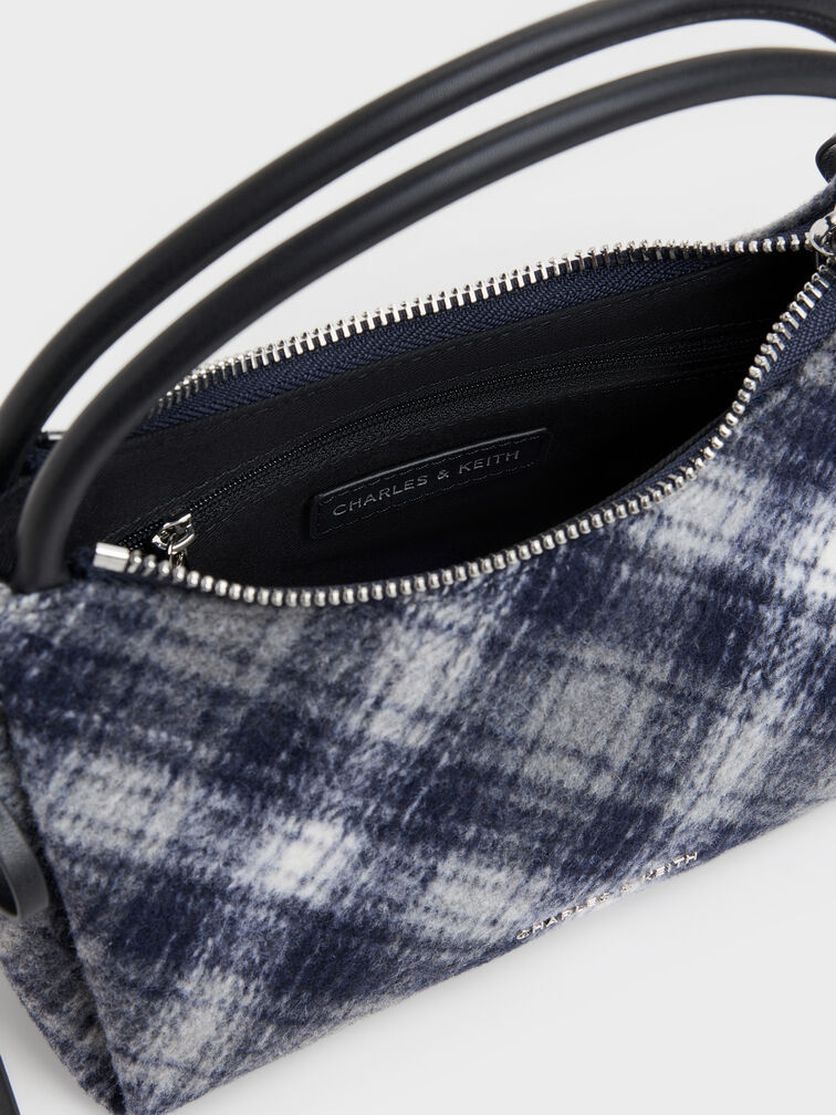 Tas Top Handle Hazel Checkered, Multi, hi-res