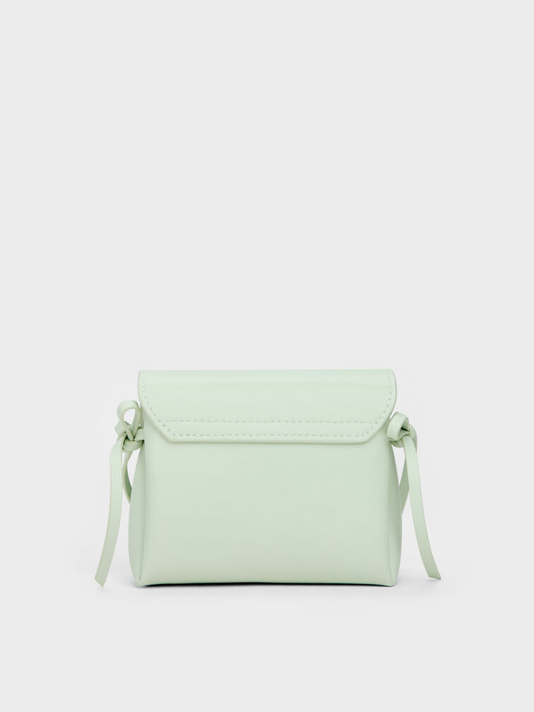 Dompet Kecil Bow Hazel, Mint Green, hi-res