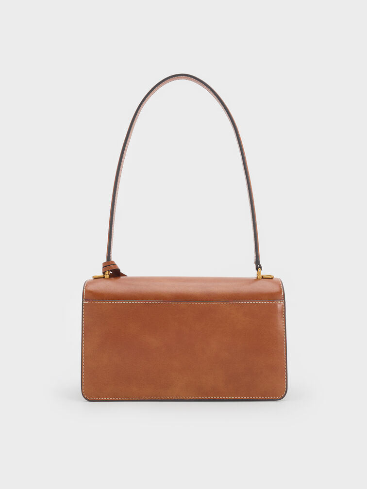 Tas Bahu Rope-Chain Acelynn, Distressed Tan, hi-res