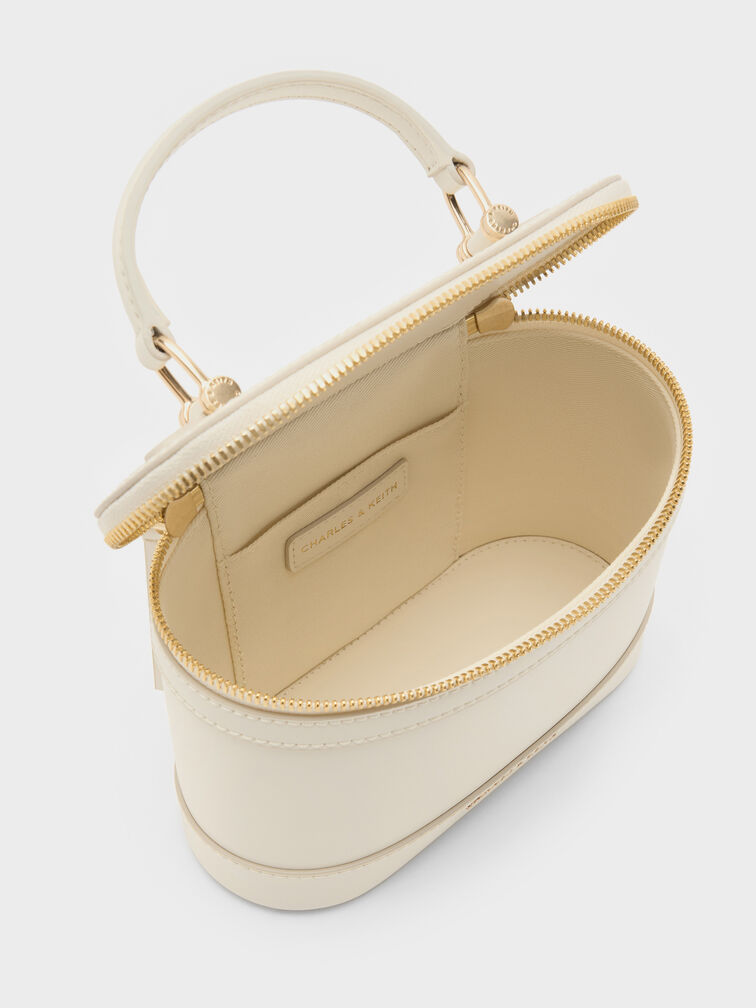 Tas Vanity Top Handle Enola, Cream, hi-res