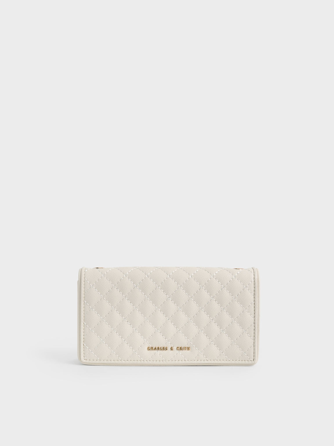 Tas Pouch Quilted, Cream, hi-res