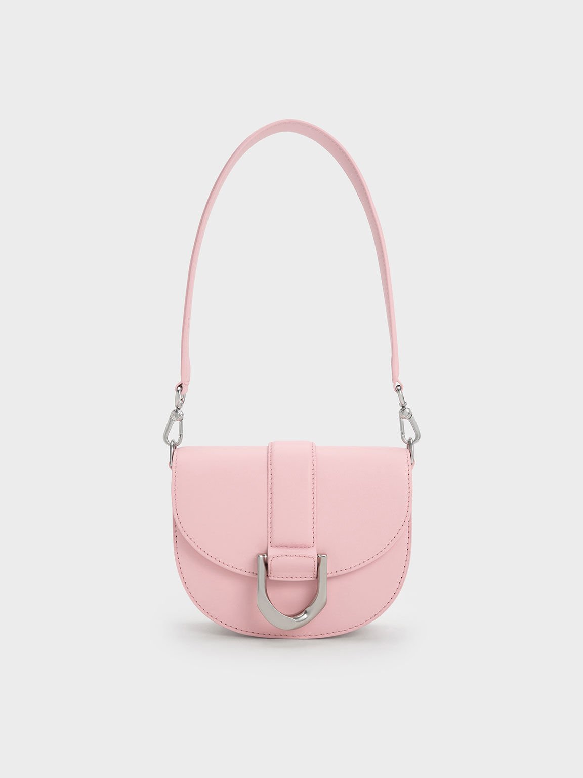 Charles and keith bag pink on sale