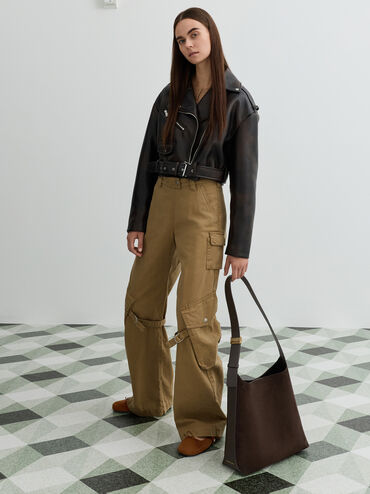 Edna Tote Bag, Espresso Brown, hi-res