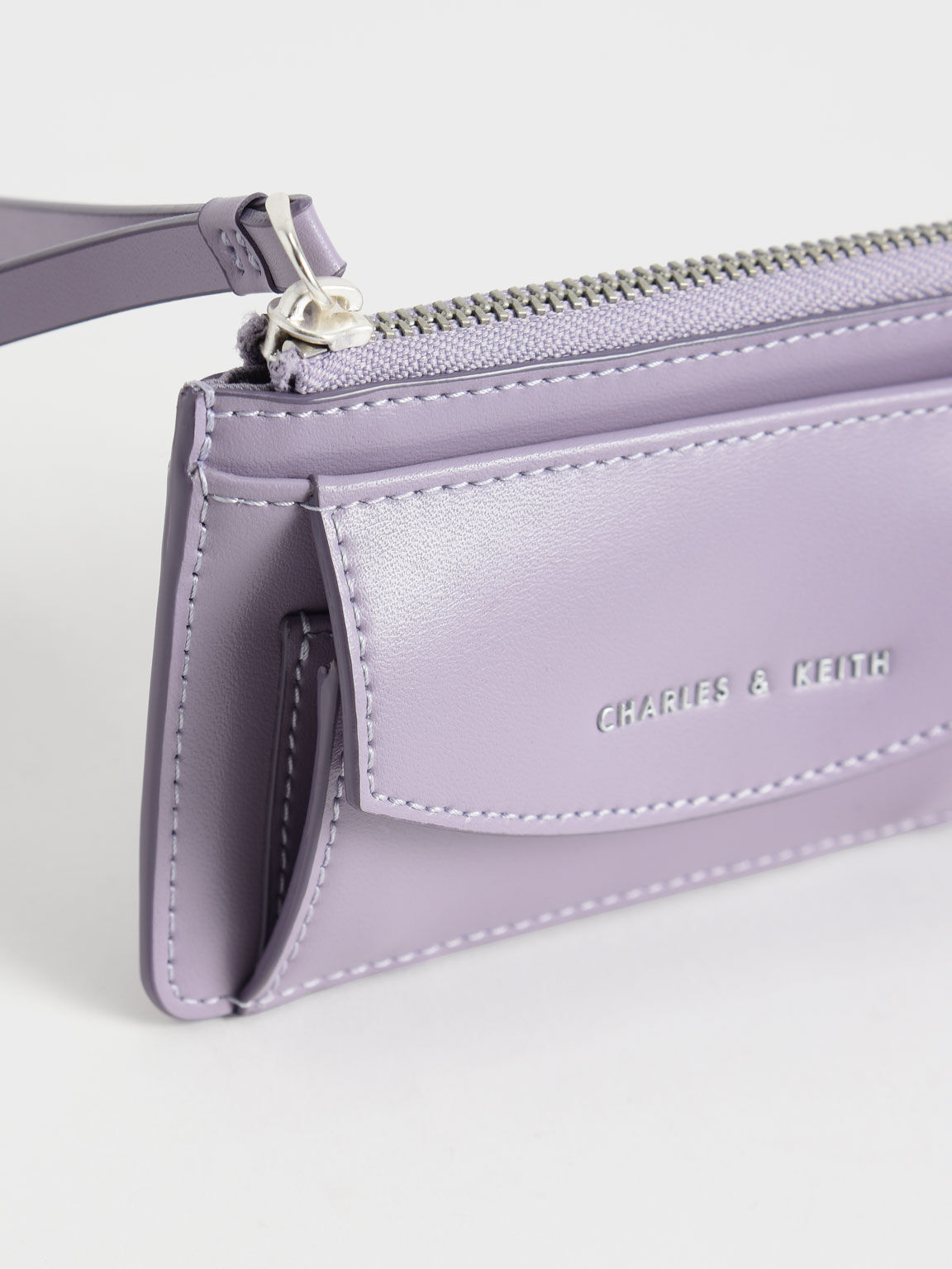 Lilac Wristlet Card Holder CHARLES KEITH ID