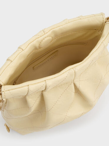 Tas Ransel Two-Way Chain-Handle Duo, Butter Yellow, hi-res