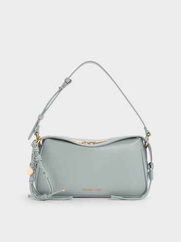 Tas Bahu Braided-Charm Haylen Mini, Misty Blue, hi-res