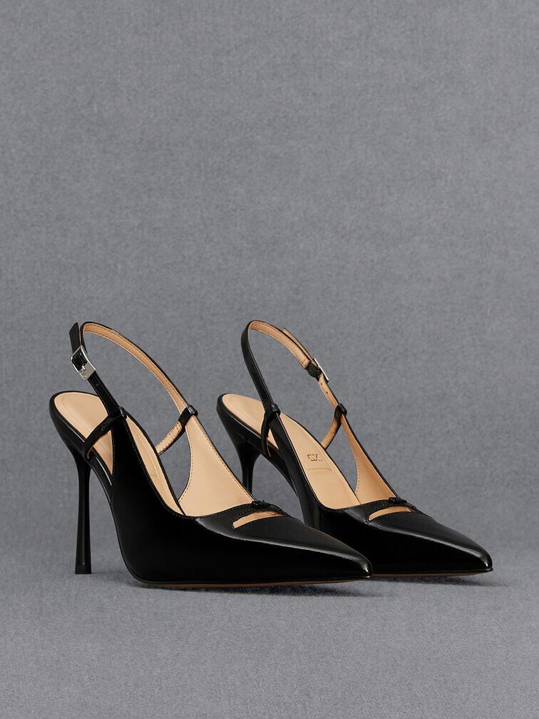 Leather pointed heels discount