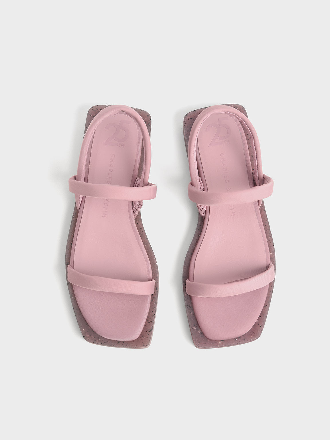 The Anniversary Series: Sandal Slingback Arabella Recycled Nylon, Pink, hi-res