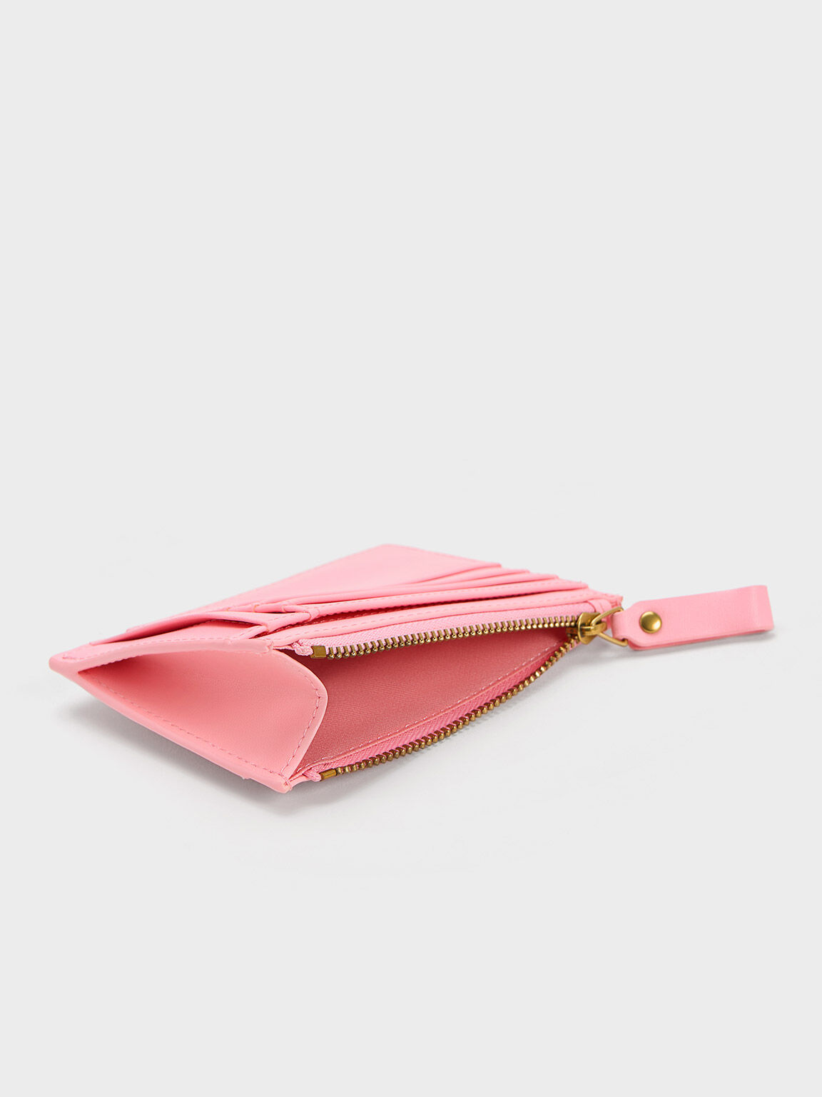 Pink Multi Slot Card Holder CHARLES KEITH ID