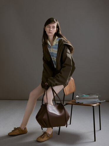 Tote Bag Calla XL, Espresso Brown, hi-res