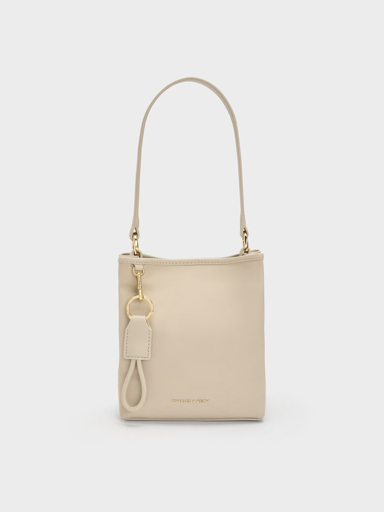 Tas Bucket Levy Nilon, Dusted Oat, hi-res