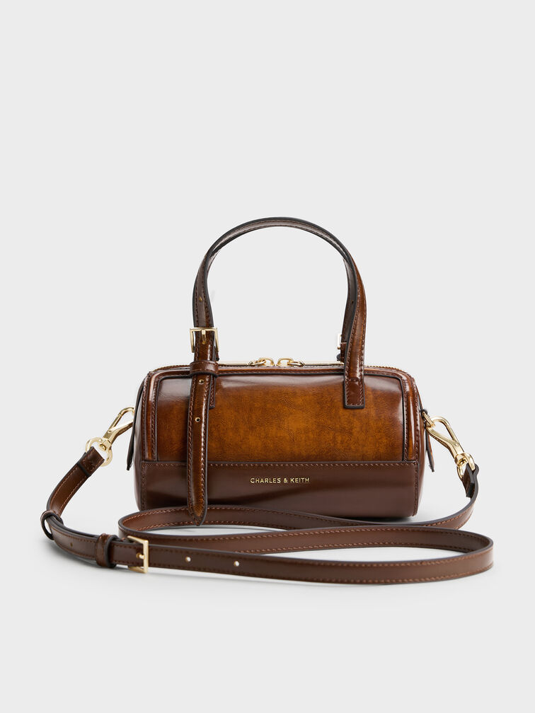 Tas Bowling Enola, Tan, hi-res