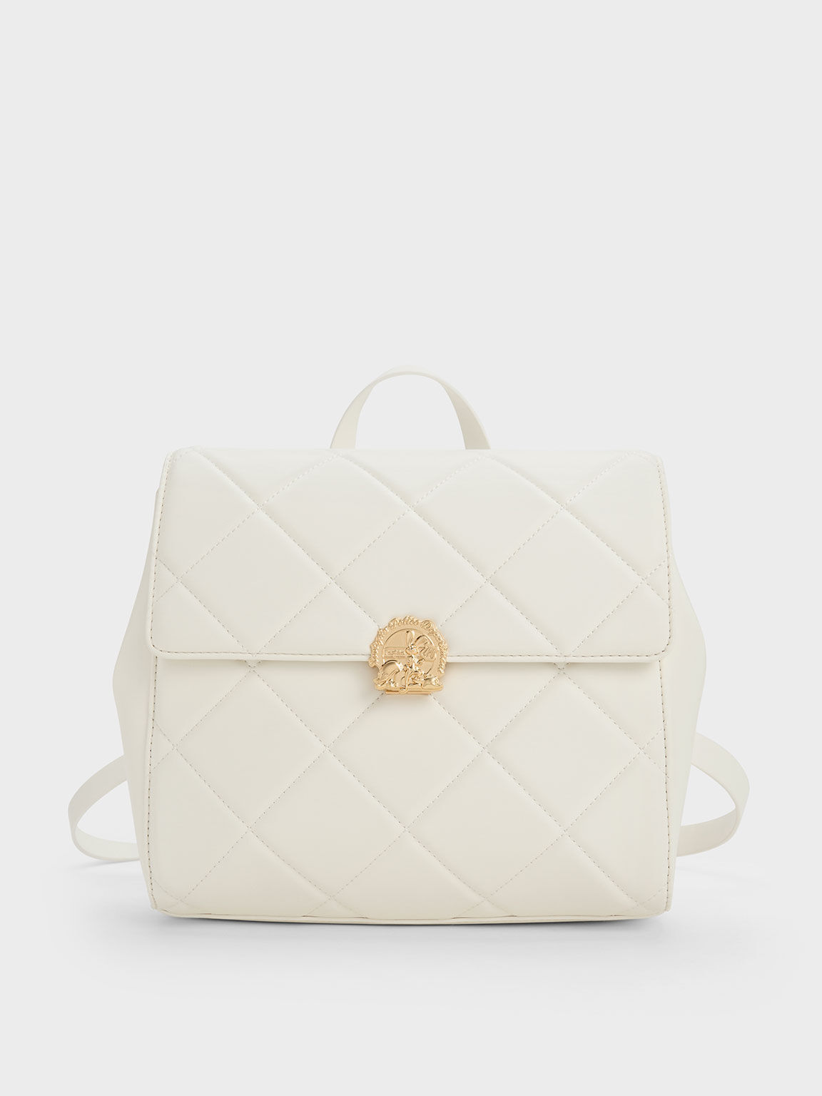 Cream Tas Backpack Quilted Judy�Hopps, Cream, hi-res