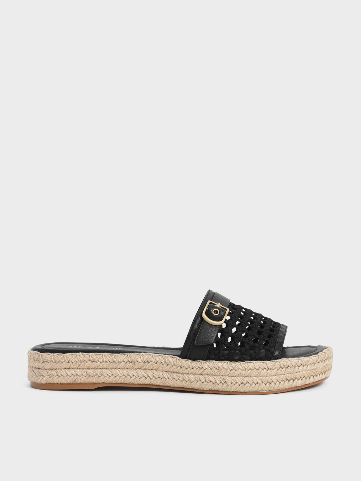 black strap espadrilles