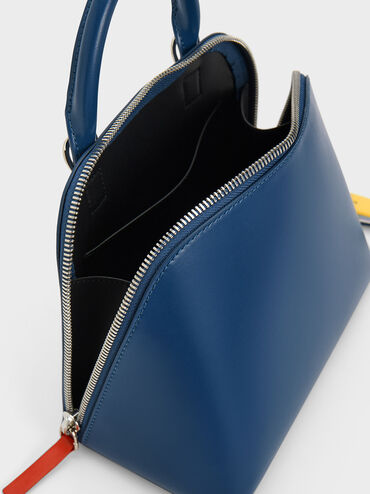 Tas Bowling Cockade, Navy, hi-res