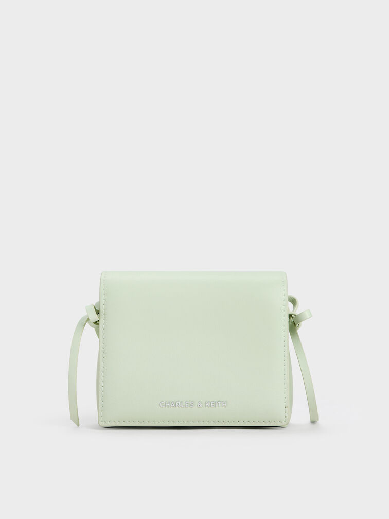 Dompet Kecil Bow Hazel, Mint Green, hi-res