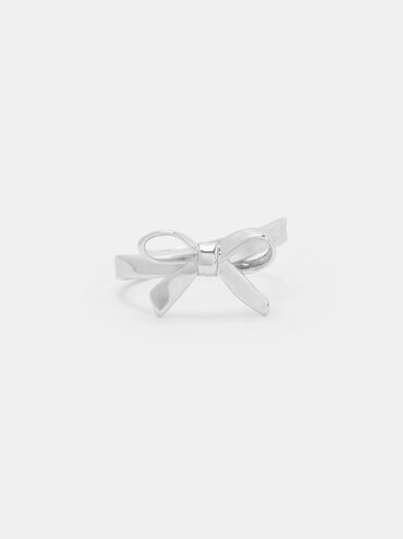 Athalia Bow Ring, Silver, hi-res