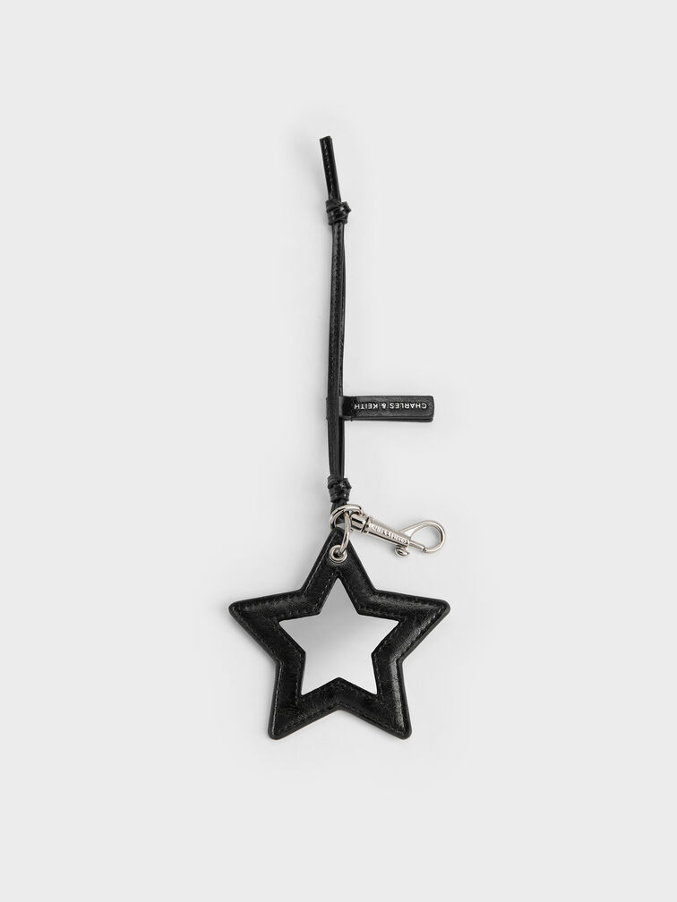 Charm Mirror Star Noane, Noir, hi-res