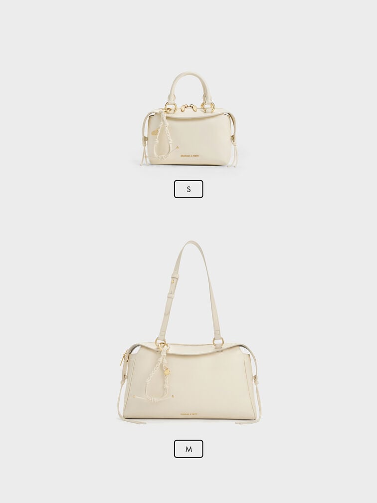 Tas Bowling Braided-Charm Haylen, Cream, hi-res