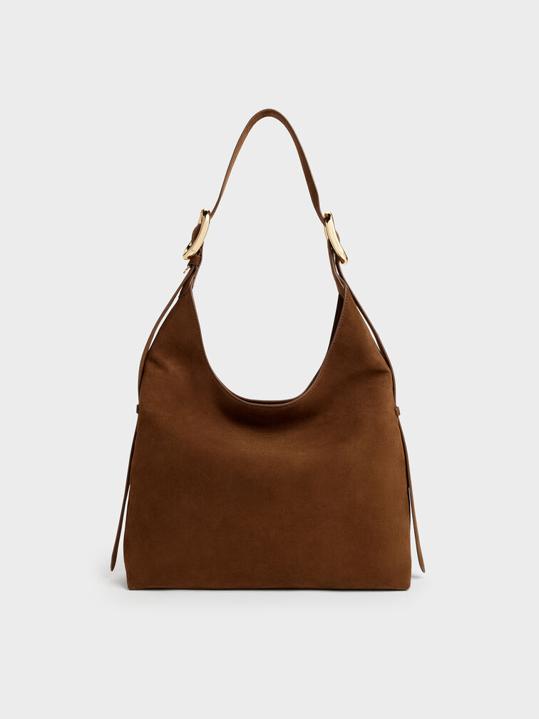 Tas Hobo Aislin, Pecan Brown, hi-res