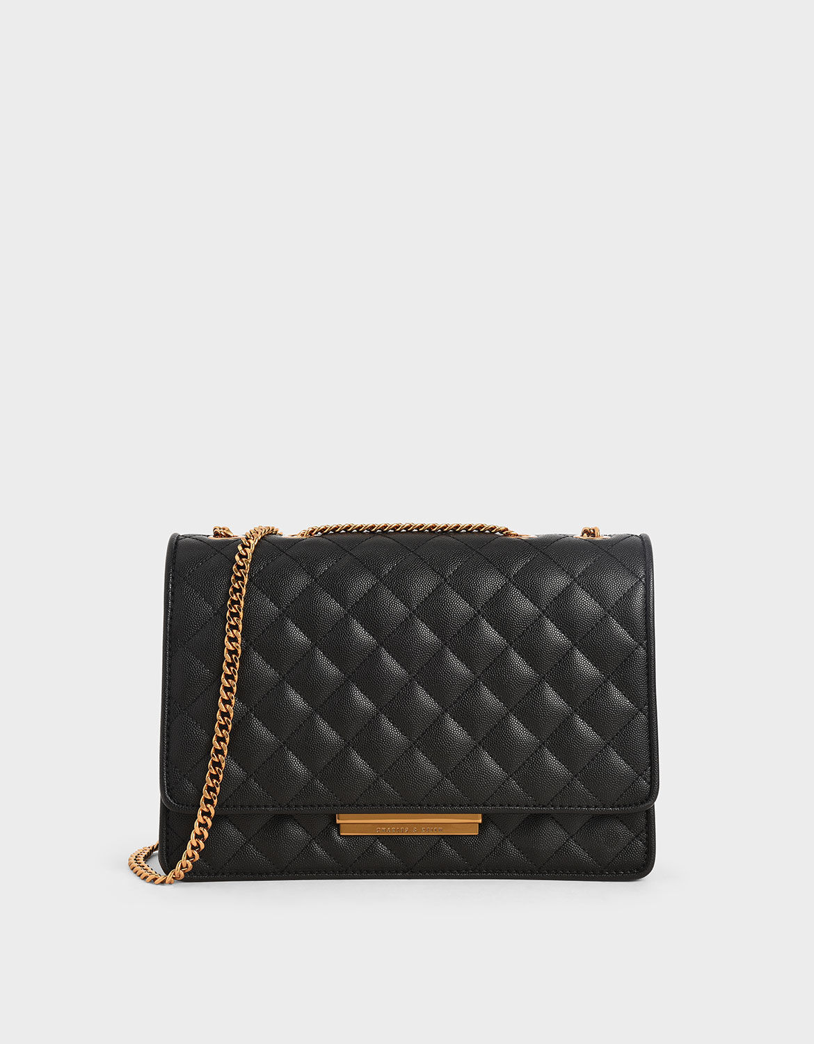 Charles and keith two tone bag outlet