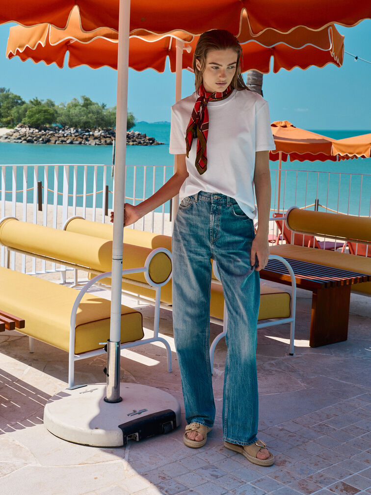 Sandal Espadrille Buckled Kaida Faux Suede, Sand2, hi-res