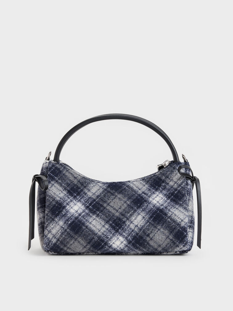 Tas Top Handle Hazel Checkered, Multi, hi-res