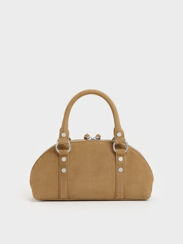 Tas Bowling Studded Tatiana, Sand, hi-res