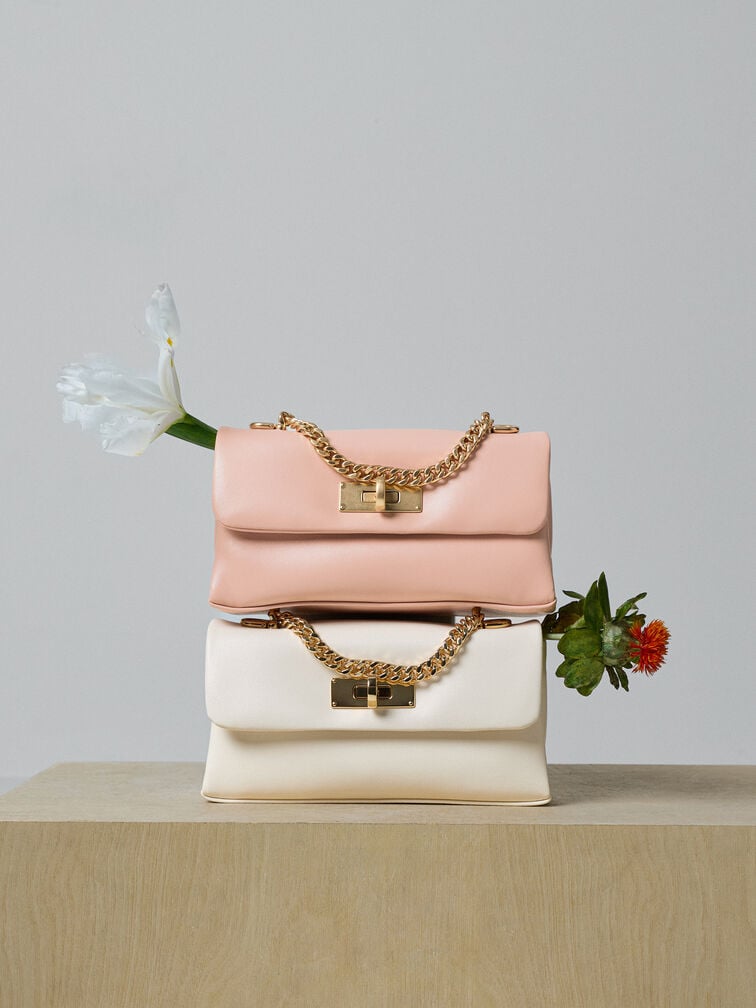 Dompet On Chain Kerry, Cream, hi-res