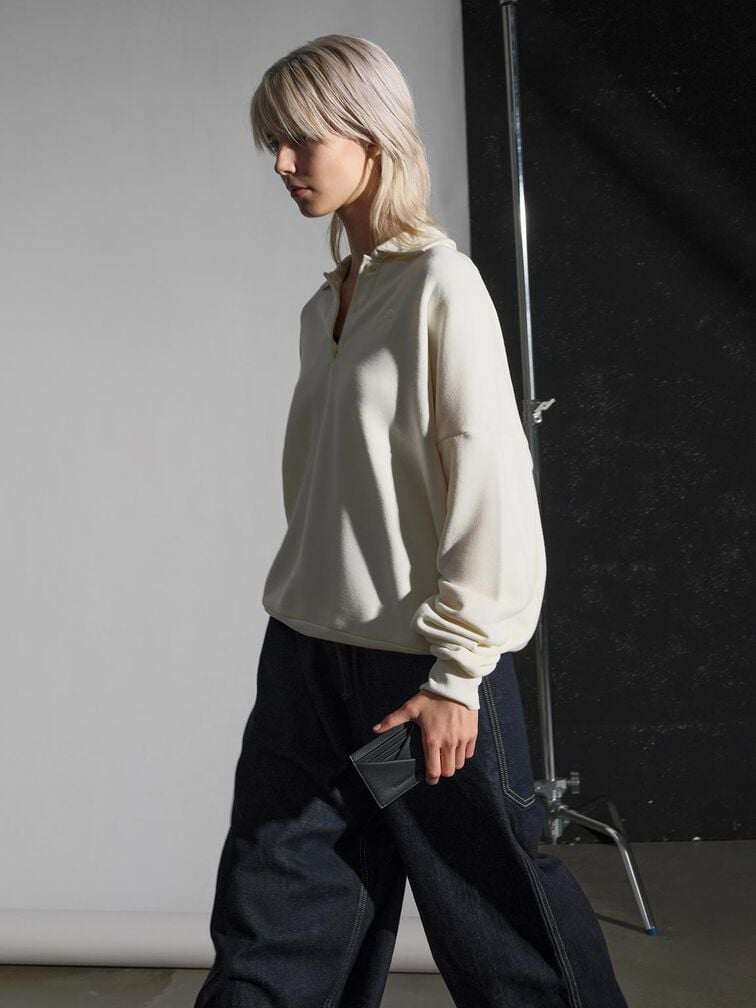 Card Holder Geometric Midori, Jet Black, hi-res