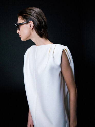 Kacamata Onyx Cat-Eye Ombre, Grey, hi-res