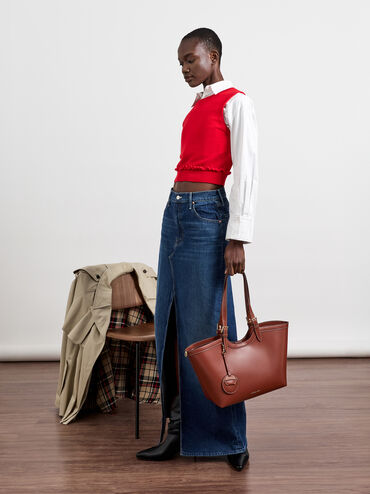 Tas Tote Enola XL, Brick, hi-res