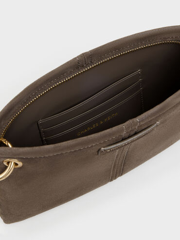 Tas Pouch Top-Zip Noane, Stone Grey, hi-res