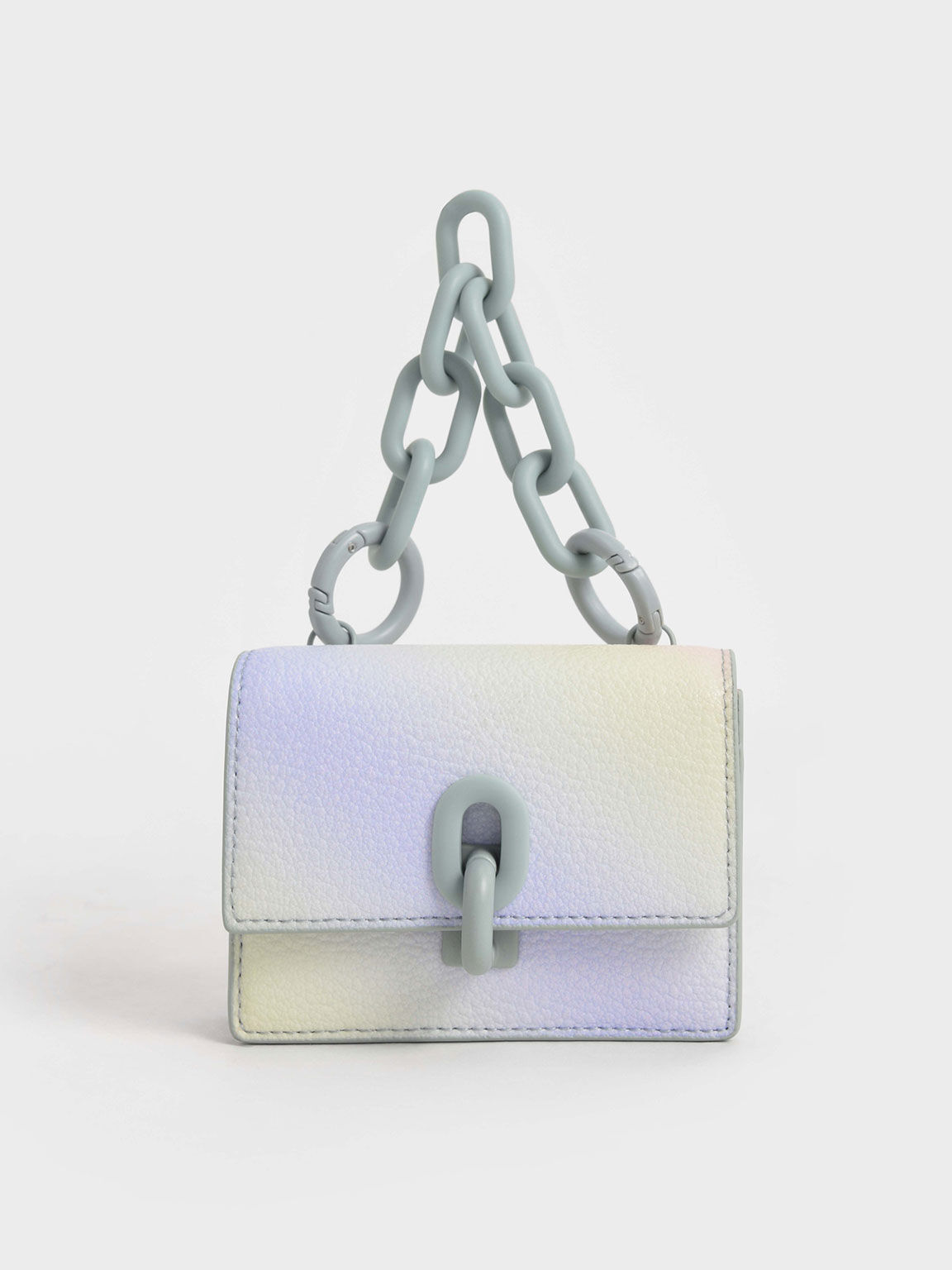 Wren Acrylic Chain Handle Card Holder, Multi, hi-res