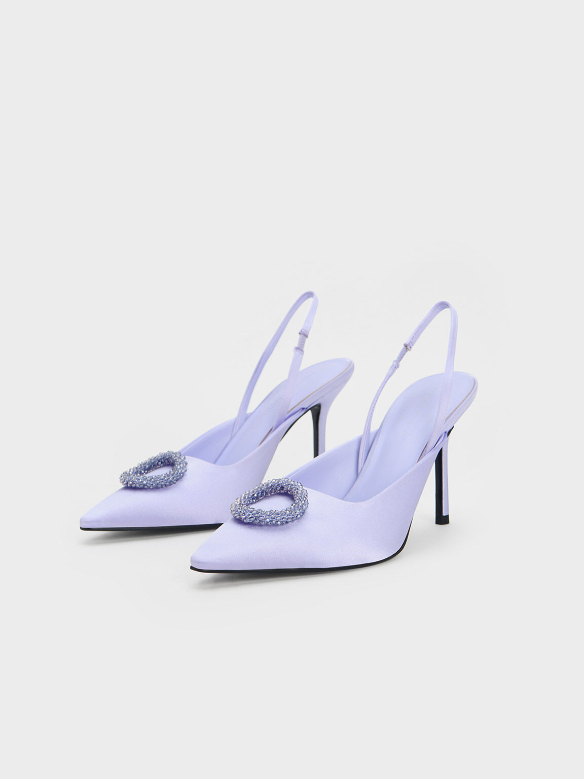Lilac new arrivals slingback heels