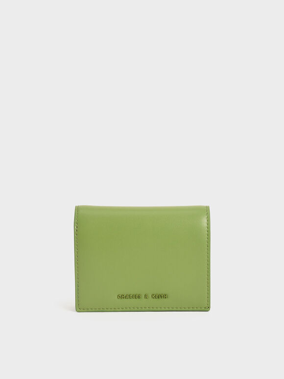 Dompet Kecil Mini Snap Button, Green, hi-res