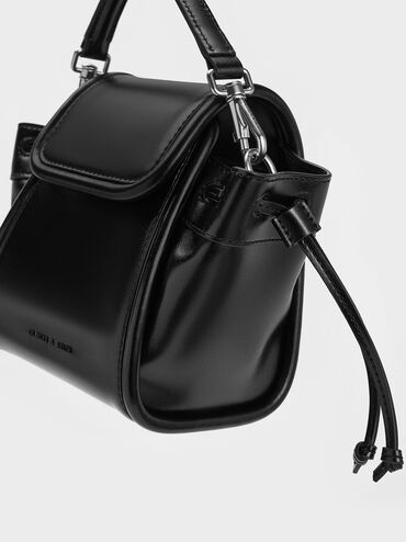 Mini Ashby Top Handle Bag, Black, hi-res