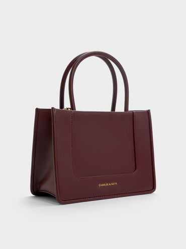 Tote Bag Daylla Mini, Wineberry Red, hi-res