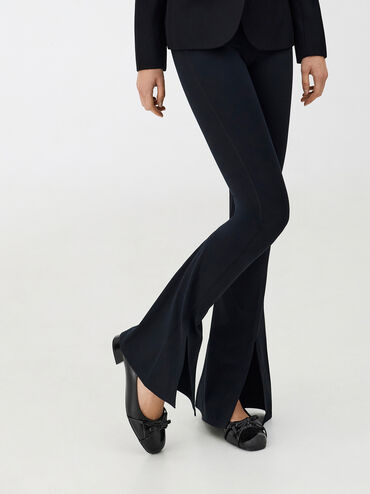 Sepatu Pumps Bettina Double-Bow, Black Box, hi-res
