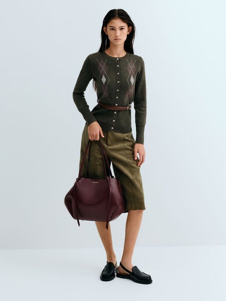 Tas Tote XL Calla, Wineberry Red, hi-res