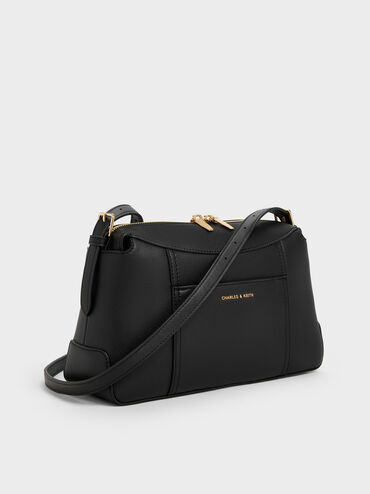 Tas Top Handle Roan, Black, hi-res