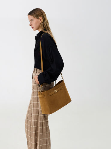 Tas Tote Dinora Belted, Sahara Sand, hi-res